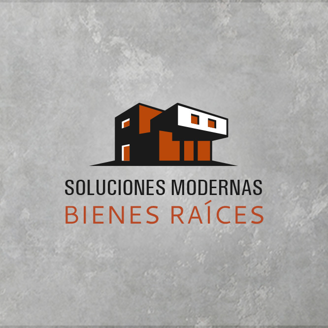 Ejemplo de logotipo personalizado de una inmobiliaria