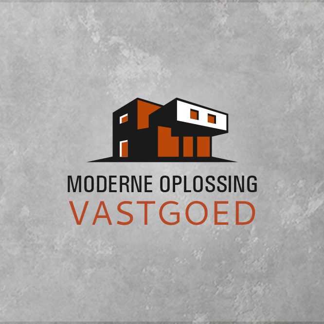 Voorbeeld van een gepersonaliseerd logo voor onroerend goed